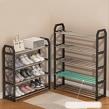 Amazon.co.jp: シューズラック スリム 省スペース 玄関収納 下駄